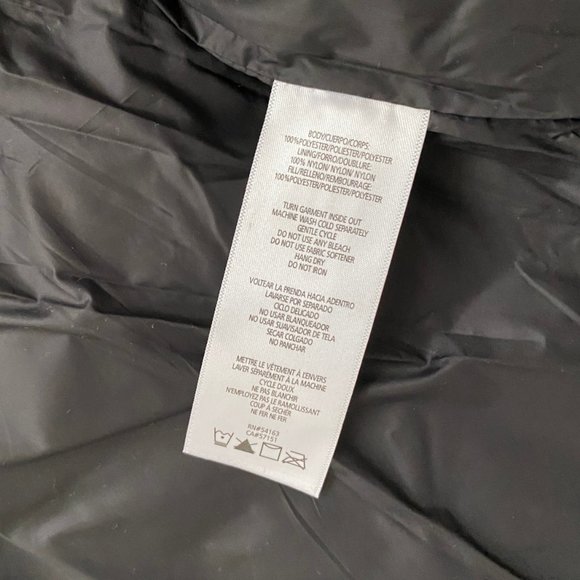 đź’–MEGA SALEđź’–Calvin Klein Men's CJCV7010 IRD Puffer Silver Sleeveless Zipper - Picture 15 of 15